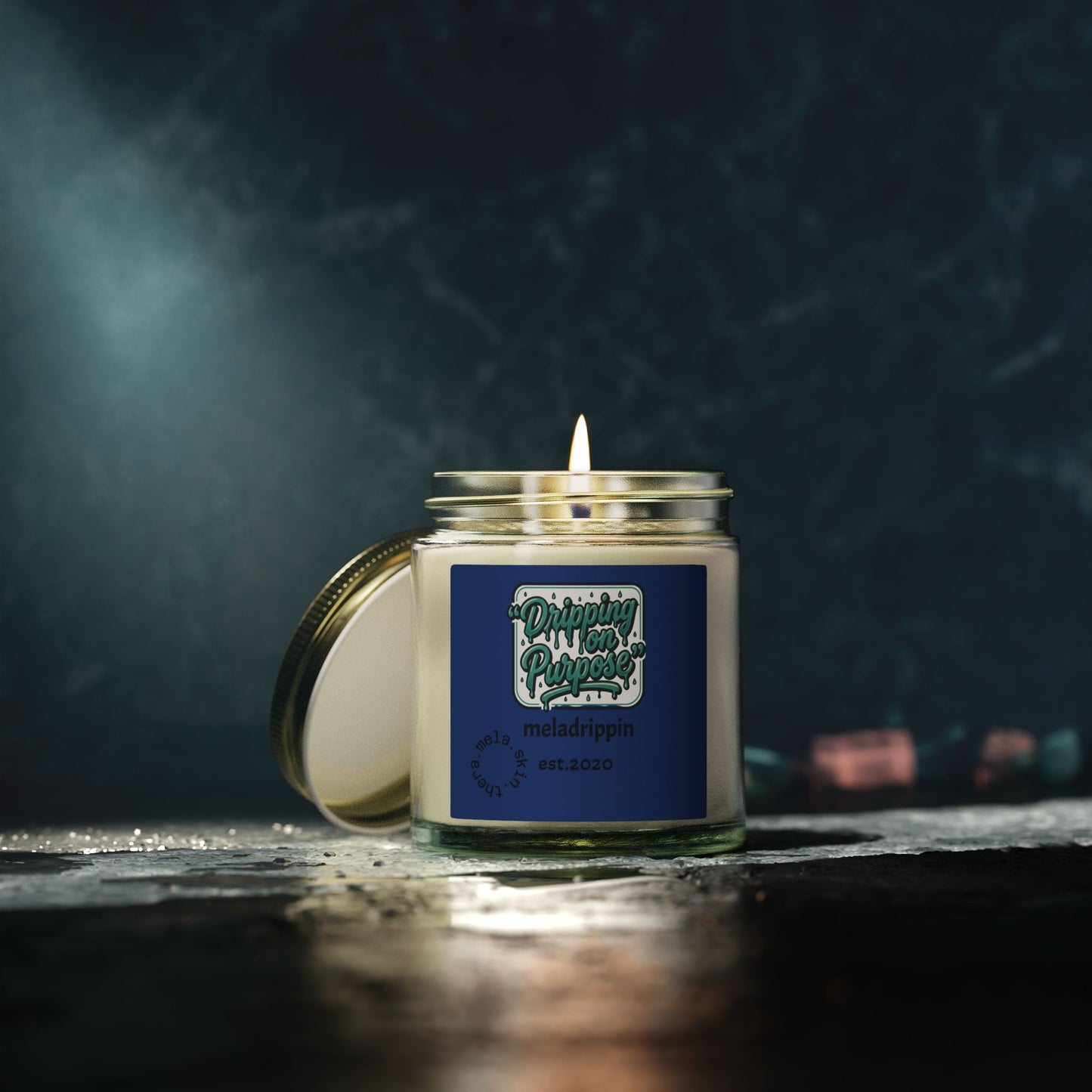 Scented Candles, Coconut Apricot Wax (4oz, 9oz)