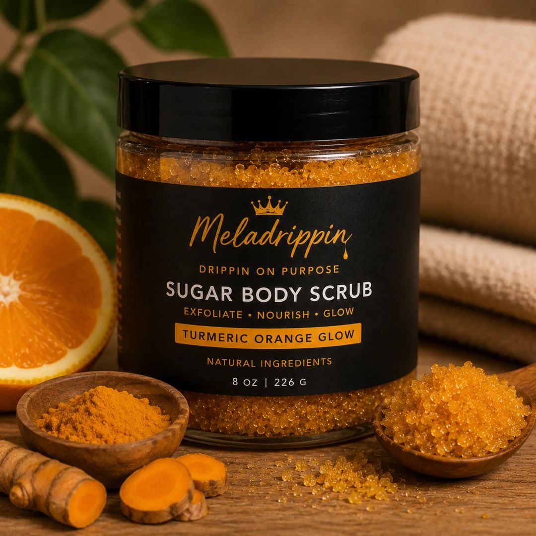 Meladrippin sugar scrub