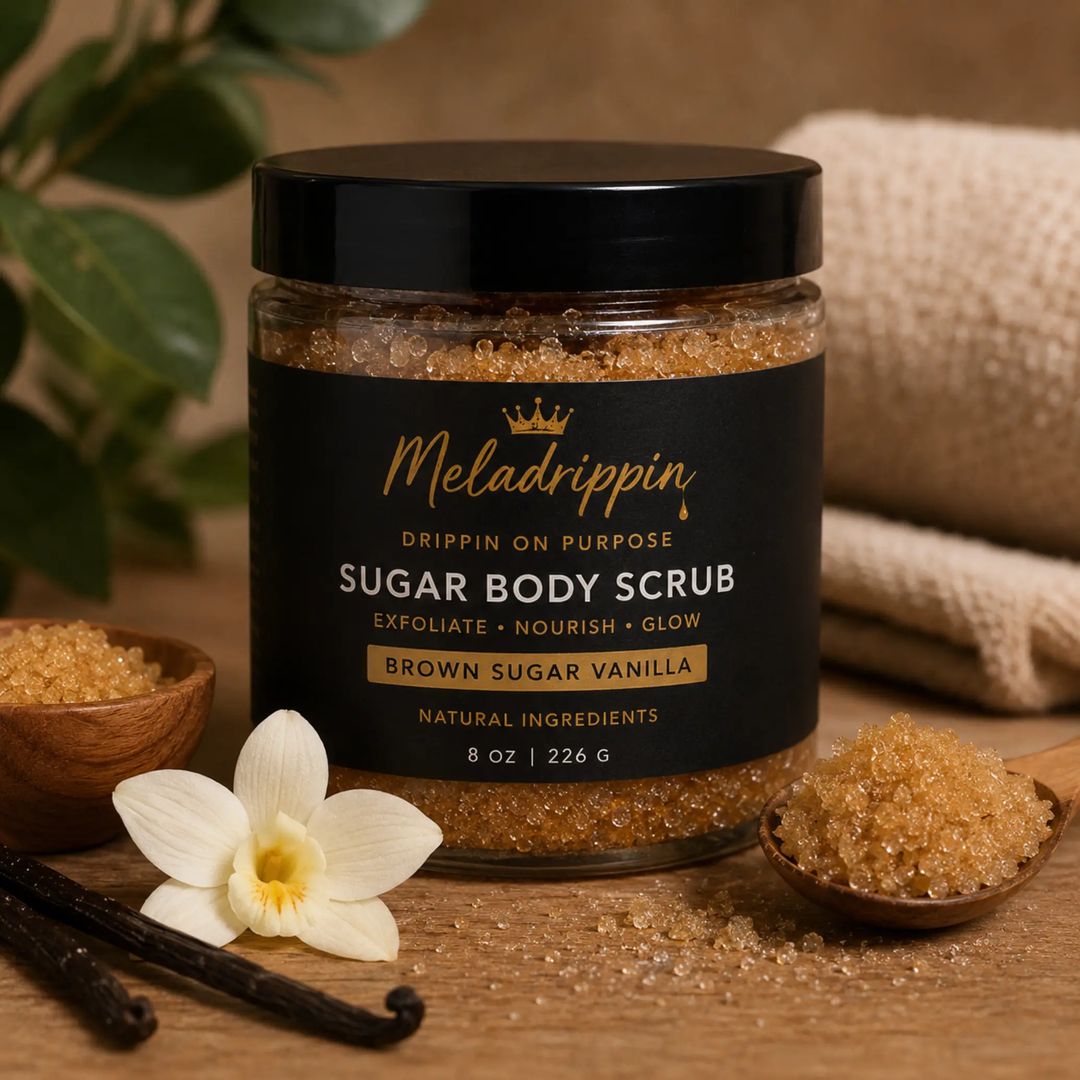 Meladrippin sugar scrub