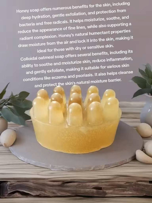 Honey oatmeal soaps